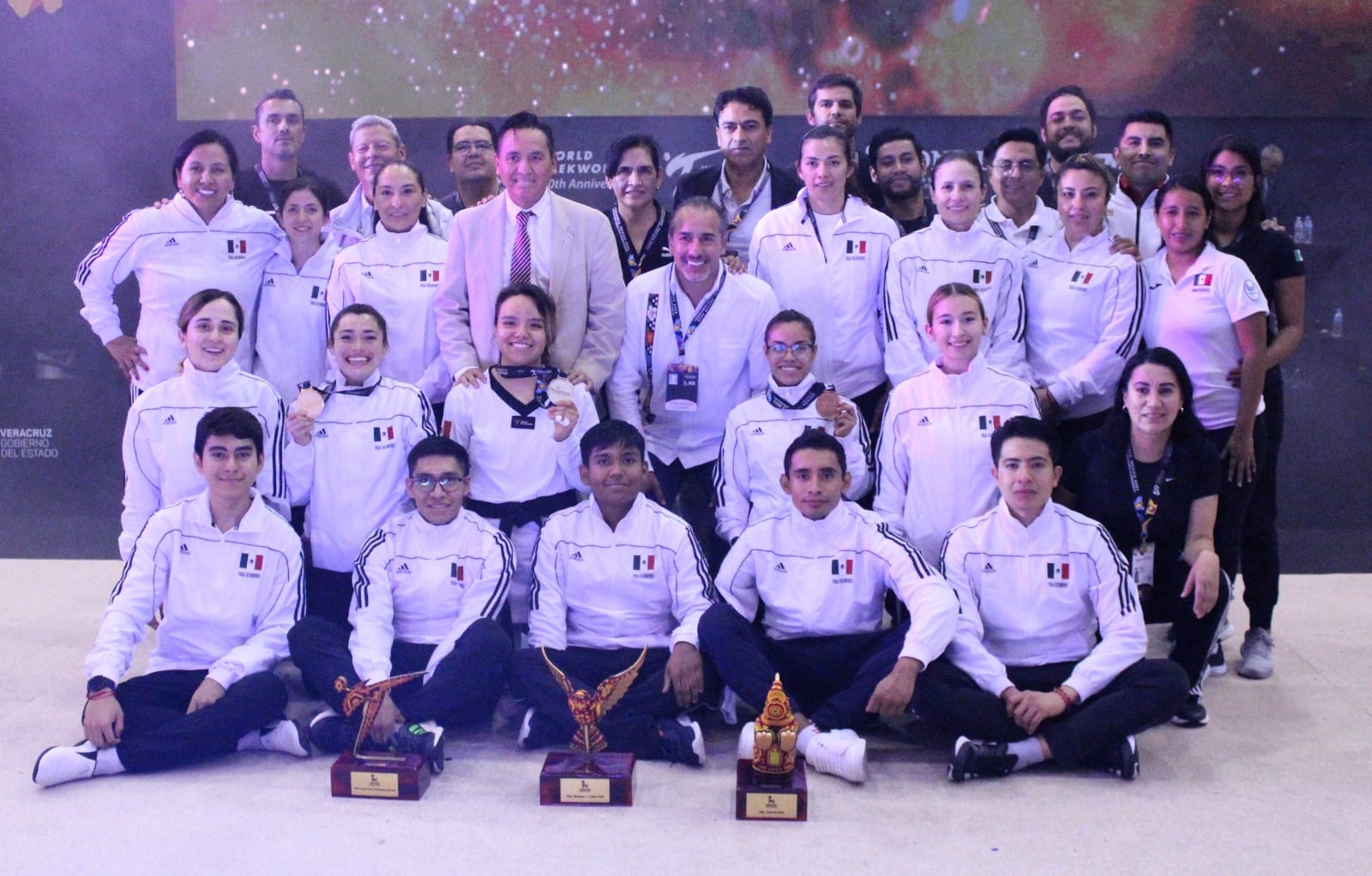 Medallas ParaTaekwondo Mundial Veracruz 2023